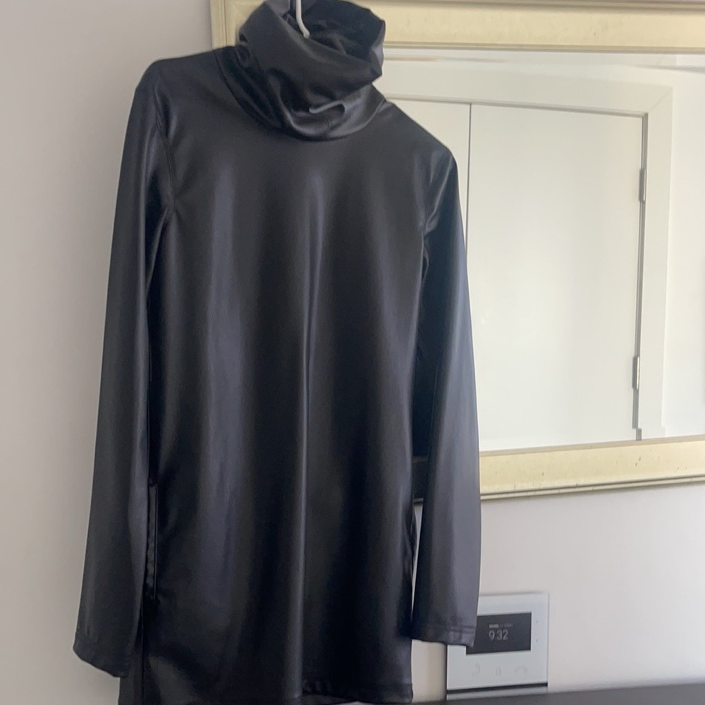 NWT ZARA LEATHER DRESS - Picture 7 of 7